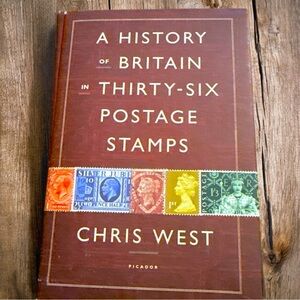 A History of Britain in Thirty postage stamps Hardcover Book 📕 like new